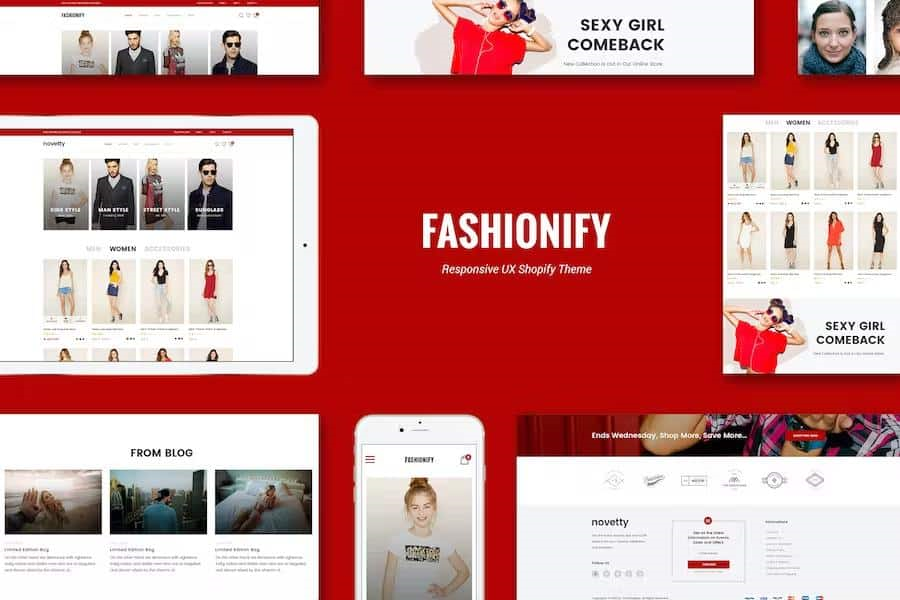 FASHIONIFY – RESPONSIVE UX SHOPIFY THEME